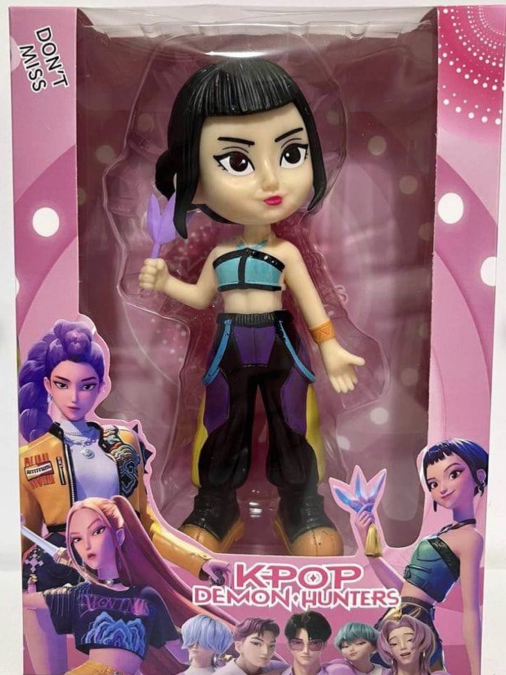 KPOP Demon Hunters Zoey Doll Figure Collectible – Brand New in Box